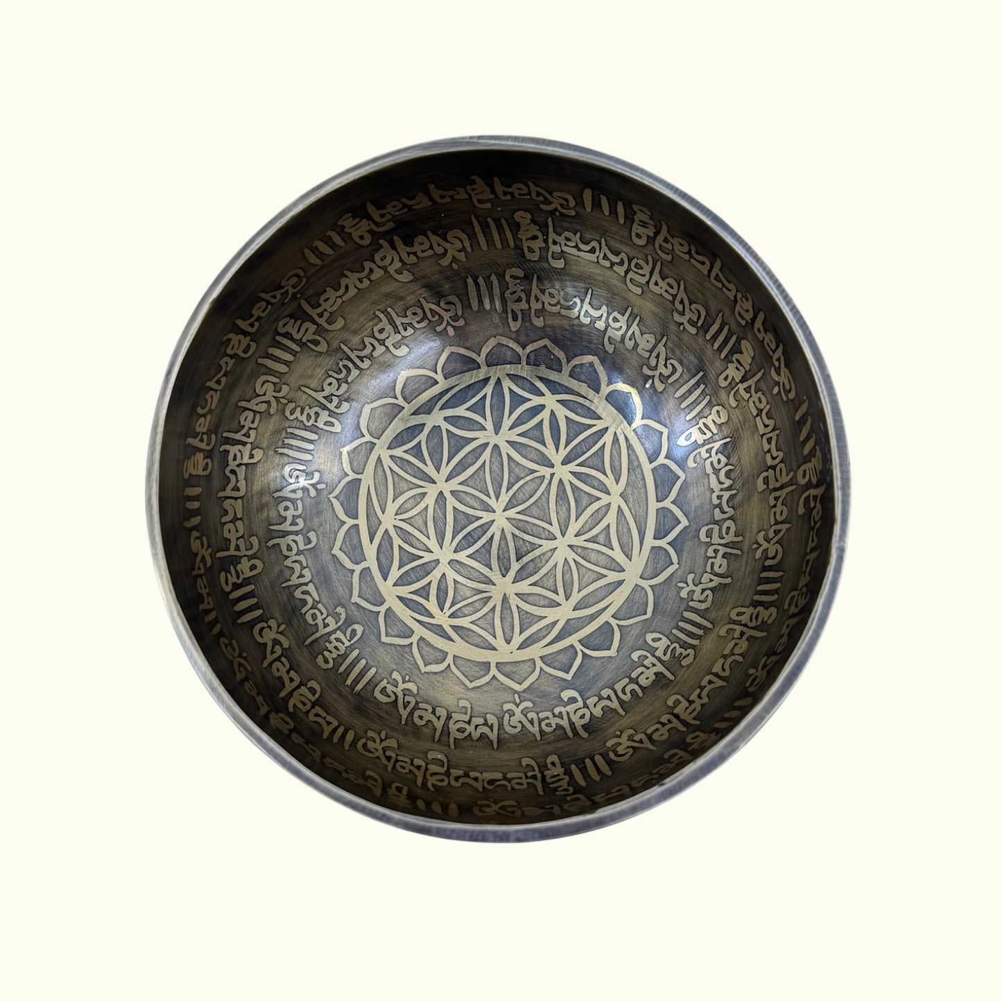5.11 inch Handcrafted Tibetian Bowl - 007