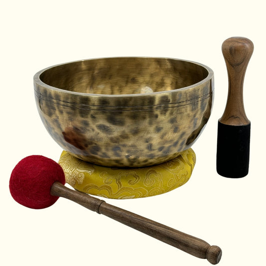 10.2 inch Handcrafted Tibetian Bowl - 003