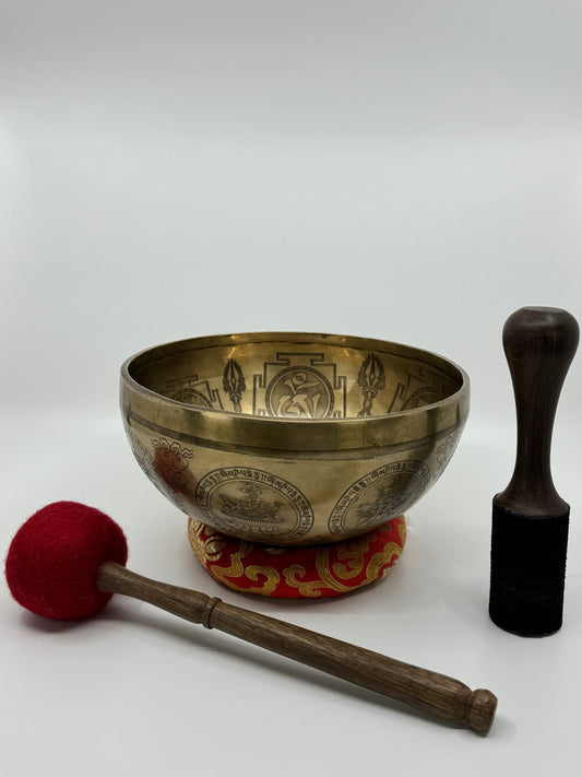 9.2 inch Handcrafted Tibetian Bow - 020