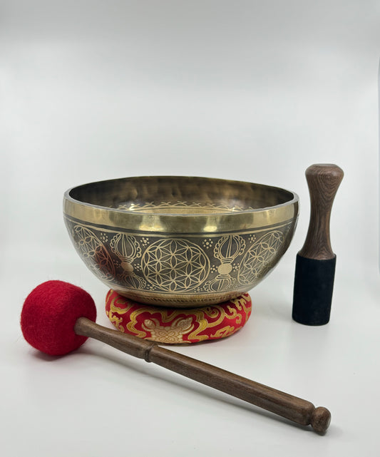 11.4 inch Handcrafted Tibetian Bow - 031