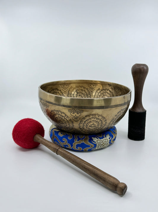 9 inch Handcrafted Tibetian Bow - 033