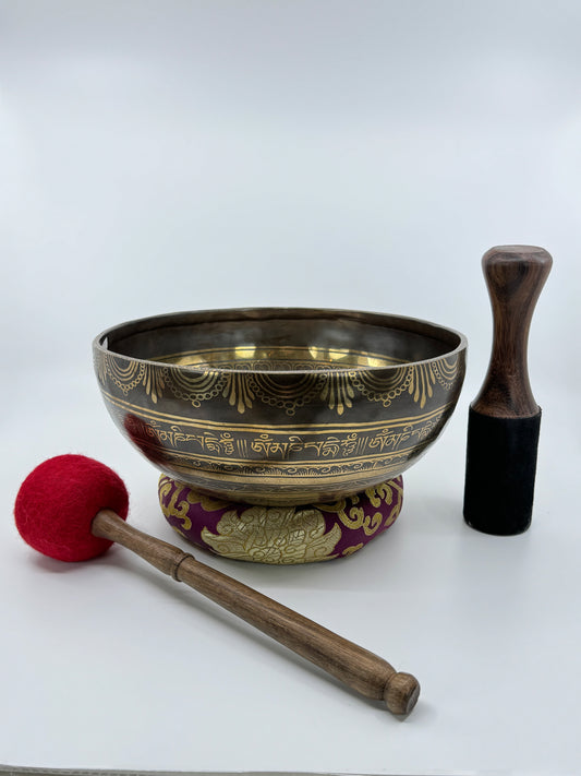 10.2 inch Handcrafted Tibetian Bow - 034