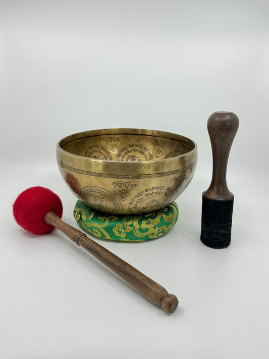 8.6 inch Handcrafted Tibetian Bow - 040