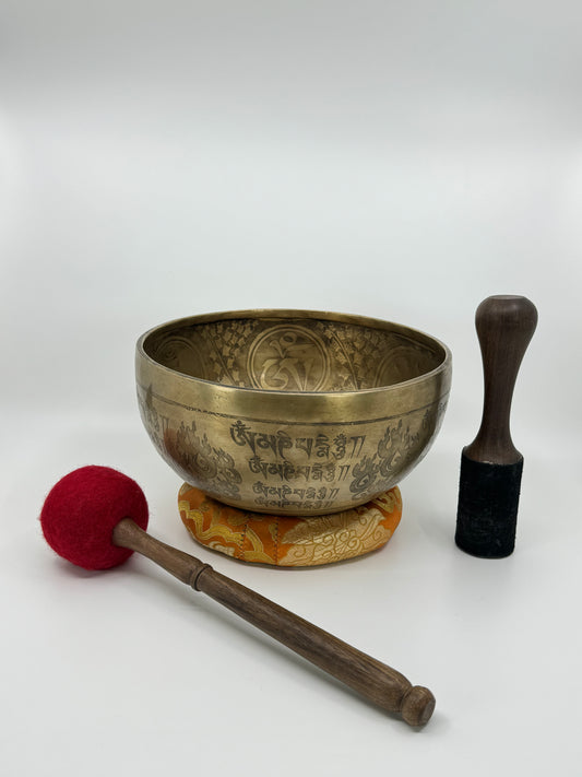 9 inch Handcrafted Tibetian Bow - 042