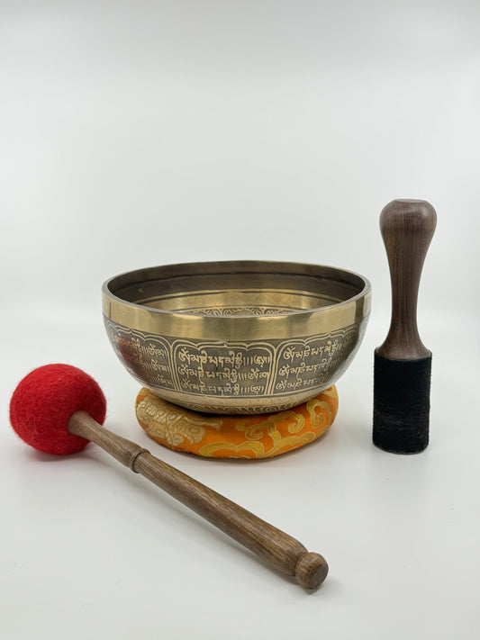 8.6 inch Handcrafted Tibetian Bow - 056