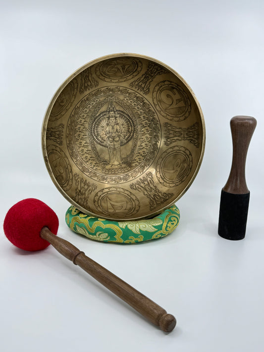 10.6 inch Handcrafted Tibetian Bow - 071